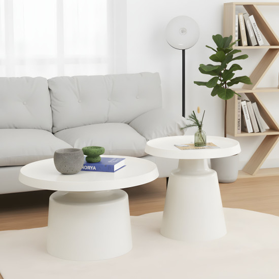 Metal Table Set - 2 Pcs